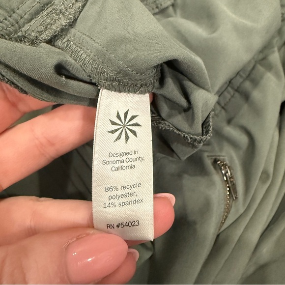 Athleta Green Aspire Ankle Pant - Picture 7 of 14